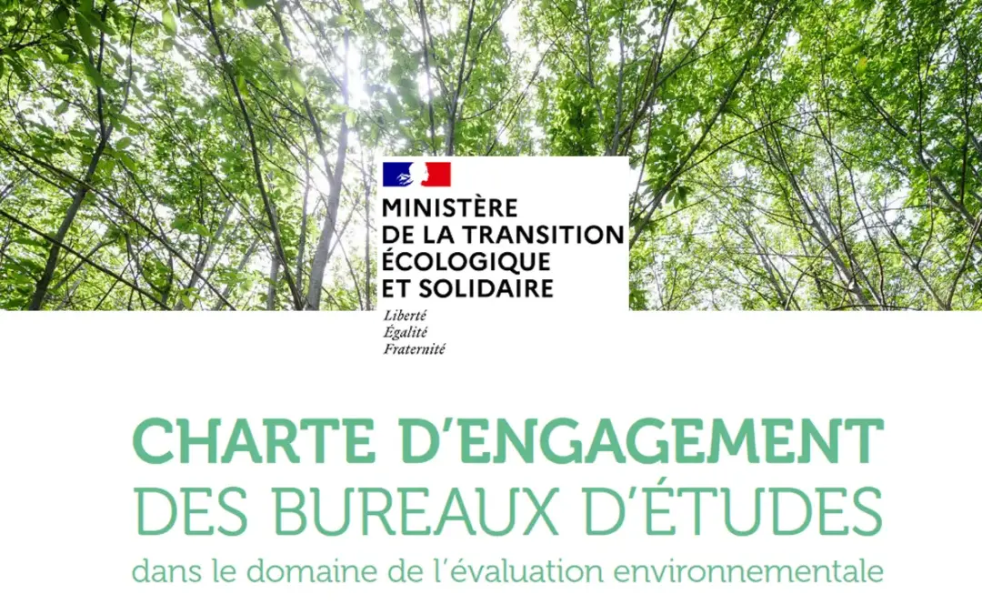 EcoVia signataire de la charte d&rsquo;engagement des bureaux d’études dans le domaine de l’évaluation environnementale