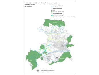 Réalisation trame verte et bleue commune d&rsquo;Aix en Provence